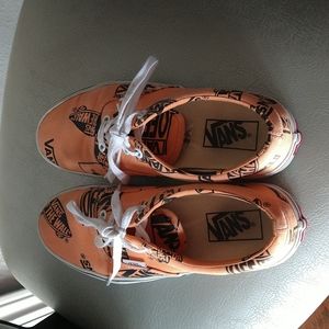 Orange Vans